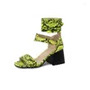 Sandals Size 713 Big Oversize Large For Women And Ladies Thick Heel Upper Design Fashion Banquet Commuting