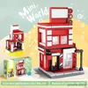 Blocks ToylinX House Building Blocks Mini Stores City Street View City Birthday Gifts for Kids Christmas and Halloween Gifts