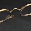 Japanische reine Brille Rahmen handgemachte Retro Oval Runde Männer Brillen Myopie Lesen Brillen Rahmen 240119