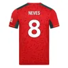 23 24 SARABIA Wolves Soccer Jerseys RAUL MATHEUS NETO NEVES TRAORE Wanderers PODENCE LEMINA HEE CHAN Wolverhampton Football Shirts Men Kit Kids uniforms