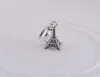 Eiffelturm-Chrams Schmuckzubehör Komponenten Charms Perlen Anhänger S925 Sterling Silber passend für Stilarmbänder ale086H94728008