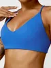 Completo da yoga Reggiseno sportivo nudo sexy da donna Abbigliamento da allenamento ad asciugatura rapida Fitness Corsa Allenamento Intimo Stretch Push Up Sport Crop Top