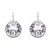 Swarovski – boucles d'oreilles de styliste pour femmes, breloques de qualité originales, fraîches et douces, à la mode et simples, de Style circulaire