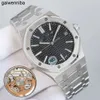 Audemar Piquet Reloj automático Reloj de pulsera para hombre de lujo Reloj para hombre con caja 2325 Movimiento mecánico suizo de excelente calidad Uhr Back Correa de caucho transparente Montre Royal Rel