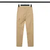 23Designer new autumn stone zipper pocket elastic cargo pants high-end men's casual pants30-36