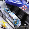 Kids Toys Simulation Track Inertia Boat Diecasts Toy Vehicles Music Story Light Toy Ship Model Toy Car Parking Boys Toys 240201