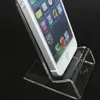 Acrylic Cell phone mobile phone Display Stands Holder stand for 5.5inch to 6 inch smartphone Display Holder DHL fast delivery