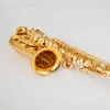 Made in Japan 280 Professional Alto Drop E Saxophone Gold Alto Saxophone with Band Mouth Piece Reed Aglet More Package mail 001