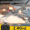 Volantex 761-13 P40 Fighter RC Aircraft 2.4GHz 4CH Control مع نظام استقرار XPILOT مناسب للمبتدئين لاستخدام 240118