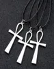 Lot 50pcs Cool Men women039s Ancient Egyptian Ankh Cross Charms Pendants necklaces whole HJ124101225