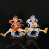 Anime figura lufy Gear 5 figura Słońce Bóg Luffy Nika 17cm PVC Action Figurine Statua Kolekcjonowanie Model Doll Toys 240126