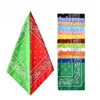 Bandanas Hip Hop Bandana 23 Styles Man Women Fashion Outdoor Band Band Wrist Wrist Wrapves Accass