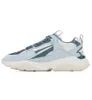 Famosi uomini Bone Runner Scarpe da ginnastica Scarpe da ginnastica in pelle scamosciata a rete Scarpe da ginnastica basse in pelle nabuk con pannelli Suola robusta con suola casual Walking EU38-46