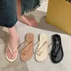 Hausschuhe Casual Flache Schuhe Weibliche Beige Mit Hohen Absätzen Sandalen Gummi Flip-Flops Slipers Frauen Rutschen Low Luxus Schwarz Hawaiian 2024