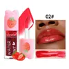 Läppglans 6 färger flytande lätt att färga vattentät långvarig glänsande läppstift kosmetik smink för kvinnor