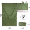 Imperméables 3 en 1 imperméable multifonctionnel extérieur imperméable à l'eau Poncho femmes hommes adulte manteau réutilisable à capuche pour tapis de tente de camping