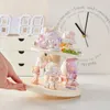 Rotating Blind Box Storage For Figures Display Multilayer Cabinet Dustproof Acrylic Doll Toy 240130