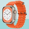 Океанский ремень для Apple Watch Band Series 8 Ultra 38 мм 40 мм 41 мм часов Serie 7 6 SE 5 аксессуаров6324641