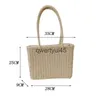 Totes andmade Womens andbag Boemia Straw Bag Summer Woven Beac Bags Retro Female Soulder Vacation Raan Knied ToteH24218