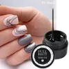 1 Set Spider Web Gel Polish Set Nail Art Décorations Noir Soie Ligne Dessin Gel UV Vernis DIY Manucure Accessoires GL1615-1 240127