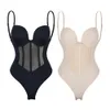 Body modellante da donna Body a compressione senza schienale Shapewear con reggiseno Corsetto Vita dimagrante sotto il vestito Biancheria intima 240124