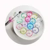 Flessen Bulk Diverse Kleurrijke Heldere Sneeuwbal Bedels Transparante Geboorde Acryl Lege Kralen Voor Pen DIY Decoratie
