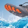 Homens Mulheres Quick Dry Barefoot Water Shoes Confortável Respirável Praia Seaside Wading King Upstream Surf Aqua Shoe 240123