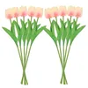 Decoratieve bloemen draagtassen voor vrouwen Simulatie Tulp Kunstmatige bruiloft Scène Layout Prop