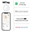 スマートホームコントロールyoupin mitagキーファインダーアイテムファインダーMFI認定Bluetooth GPSロケータートラッカーアンチロスデバイスはApple Findで動作します