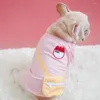 Vestuário para cães Roupas para animais de estimação Uniformes escolares japoneses Design Roupas fofas para cães pequenos e gatos S-XL