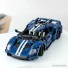 Blocks 1466pcs Technical Car With Forded GT Supercar In Stock 42154 Model Building Block Toy Vehicle Bricks Birthday Gifts Boyfriend