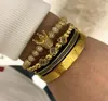 Männer Armband Schmuck Krone Charms Makramee Perlen Armbänder Flechten Mann Luxus Schmuck Für Frauen Armband Geschenk K55339562570