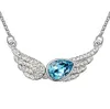 Rovski Womens Fashion Jewelry Necklacesペンダント高品質のクラシックチョーカーショートチェーン133098571656のクリスタル