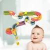 Baby Bath Toys Duck DIY Track wanna Dzieci grają w wodę gier