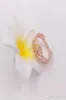 Rose Gold Plated 925 Srebrny pierścionek biżuterii My Princess Tiara Style European Style Charm Crown Pierścień 180880cz8276832