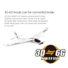 Wltoys XK A800 4CH 3D6G système RC avion télécommande assemblage planeurs avec émetteur 24G Compatible Futaba RTF planeur 240131
