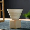 Ensembles de vaisselle tasse à café en céramique Machine à expresso à la maison verser sur la céramique de la machine eau réutilisable