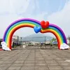 8 mW (26 pieds) vente en gros de haute qualité arc de clown gonflable arcs de Minions boutique décorations de magasin accessoires d'aménagement de lieu annonce publicitaire jouet de fête