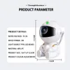 Yıldız Projector Galaxy Gecesi LED Hafif Astronot Uzay Yıldızlı Nebula Tavan Lambası Yatak Odası Ev Dekoratif Çocuk Hediyesi 240125