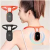 Back Massager Przenośny mericle Trasonic limfatyczne kojące ciało Symalna szyja masr instrument narzędzie do szyi narzędzie upuszczenie zdrowie Piękno OTG5F