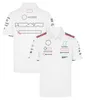 F1 2024チームドライバーTシャツフォーミュラ1レーシングポロシャツTシャツレーススポーツ新しいシーズン服サマーカーファンメンズジャージーTシャツ