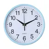 Wall Clocks Stylish Clock Modern Round With High-precision Quartz Movement Battery Operated For Home