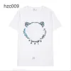 2024New Luxury Designer Kenzos Tshirt Mens Tshirts Mens Designer Womens Tshirt Summer Streetwear Short Sleeve Tiger Head Asian SizeOSR4