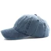 Bonés de bola boné de beisebol vintage para mulheres homens lavado algodão cor sólida pai chapéu sunhat homem snapback