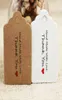 53cm vintage DIY thank you note jewelry label tag brownwhite garment swing products tag handmade tag200pcs per lot5328059