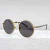 Sunglasses M3100 Japanese Round Titanium Uv400 Silver Carved Texture Glasses Men Fashion Designer Brand Prescription Eyewear