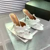 البغال البغال البغال Slippers Sandals Slisto Slides Open Toe Shoes Women's Designer Leather Dress Shoe Evening Shoes Factory Factory