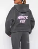 Tuta firmata White Fox Felpa con cappuccio Set Due set da 2 pezzi Donna Abbigliamento uomo Pullover sportivo a maniche lunghe Tute con cappuccio Primavera Autunno Inverno 0VSP