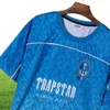 Men039s Tshirts Trapstar Mesh Football Jersey Blue No22 Men Sportswear Tshirt 0926H229414232