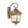 Lampa ścienna w stylu europejskim Wodoodporne przejście ogrodowe balkon villa American Retro Gate Courtyard korytarz